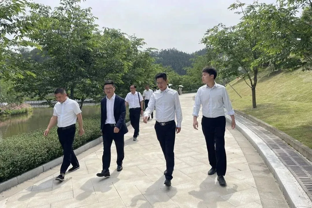 【杭州临安天竹园】浙江安贤园及宁波海福园来园参观交流